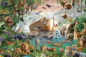 Noah's Ark Boat Jigsaw Puzzle By Tomax Puzzles