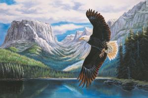 Searching Eagle Jigsaw Puzzle By Tomax Puzzles