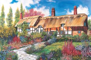 Enticing Florist Cabin & Cottage Jigsaw Puzzle By Tomax Puzzles
