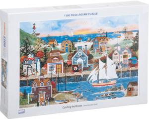 Catching The Breeze Beach & Ocean Jigsaw Puzzle By Tomax Puzzles