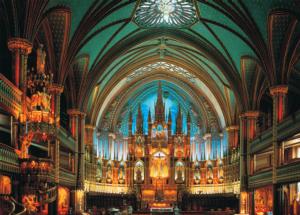 Notre-Dame De Montreal, Canada Landmarks & Monuments Jigsaw Puzzle By Tomax Puzzles