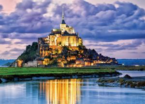 Mont St. Michel, France Lakes & Rivers Jigsaw Puzzle By Tomax Puzzles