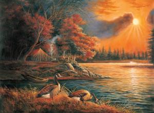 Evening Glow Sunrise & Sunset Jigsaw Puzzle By Tomax Puzzles