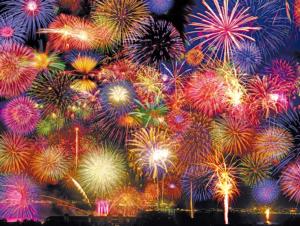 Fireworks Fourth of July Jigsaw Puzzle By RoseArt