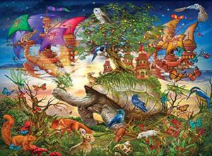 Evening Stroll Holographic Puzzle Fantasy Jigsaw Puzzle By RoseArt