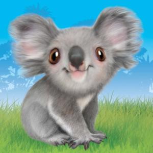 Animal Club Cube Koala Children's Cartoon Children's Puzzles By RoseArt