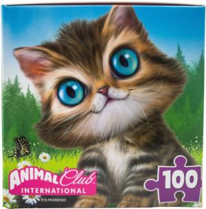 Animal Club Cube Cutie Kitty Cats Children's Puzzles By Lafayette Puzzle Factory
