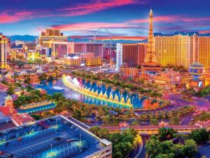Las Vegas Strip Las Vegas Jigsaw Puzzle By Kodak