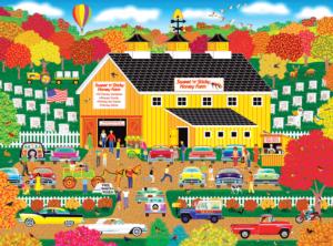 Home Country - Sweet 'N' Sticky Honey Farm Farm Jigsaw Puzzle By Lafayette Puzzle Factory