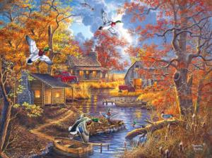Bayou Haven Cabin & Cottage Jigsaw Puzzle By RoseArt