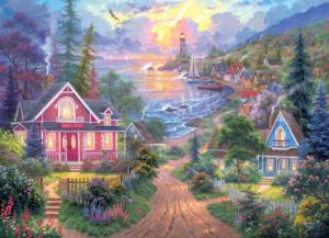 Coastal Living Sunrise & Sunset Jigsaw Puzzle By RoseArt