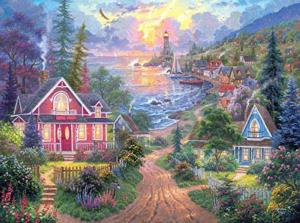 Coastal Living Sunrise / Sunset Jigsaw Puzzle By Lafayette Puzzle Factory