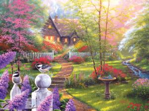 Secret Cottage Cabin & Cottage Jigsaw Puzzle By RoseArt