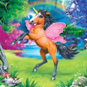 Unicorn 2 Fantasy Children's Puzzles By RoseArt