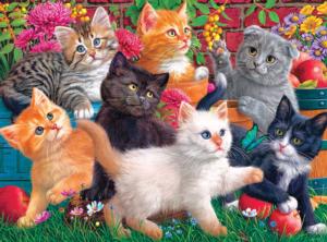 Kittens At Play - Scratch and Dent Cats Jigsaw Puzzle By RoseArt