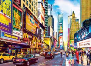 Times Square & 7th Avenue, NYC New York Jigsaw Puzzle By Lafayette Puzzle Factory