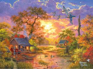 The Best Day Cabin & Cottage Jigsaw Puzzle By RoseArt