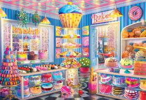 Main Street Bakery Food and Drink Jigsaw Puzzle By Lafayette Puzzle Factory