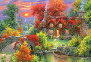 A Place To Be Still Sunrise / Sunset Jigsaw Puzzle By Lafayette Puzzle Factory