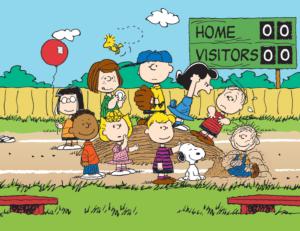 Peanuts Baseball - Scratch and Dent Movies & TV Children's Puzzles By RoseArt