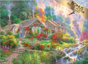 Home Sweet Home Sunrise & Sunset Jigsaw Puzzle By RoseArt