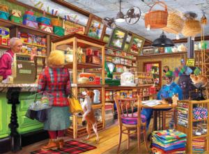 Bigelow's Mercantile Shopping Jigsaw Puzzle By RoseArt