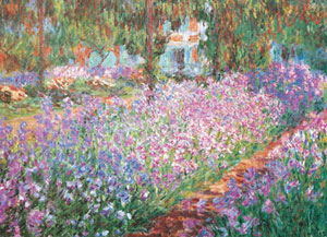 Monet's Garden Impressionism Jigsaw Puzzle By Eurographics