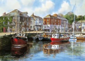 Padstow Harbour Beach & Ocean Jigsaw Puzzle By Gibsons