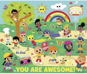 You Are Awesome Quotes & Inspirational Children's Puzzles By Gibsons