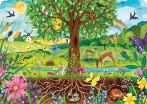 Wonderful Wildlife Forest Children's Puzzles By Gibsons