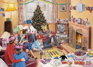 The Queen's Speech Christmas Jigsaw Puzzle By Gibsons