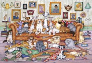 The Barker-Scratchits Dogs Jigsaw Puzzle By Gibsons
