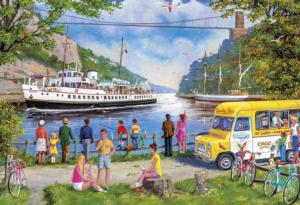 Clifton Bridge, Bristol Lakes & Rivers Jigsaw Puzzle By Gibsons