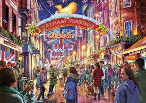 Carnaby Street Christmas Jigsaw Puzzle By Gibsons