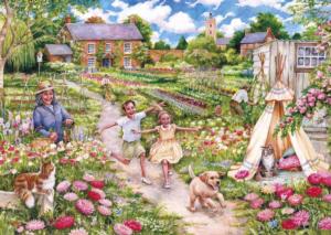 Childhood Memories Around the House Jigsaw Puzzle By Gibsons