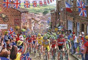 Le Tour de Yorkshire Bicycle Jigsaw Puzzle By Gibsons