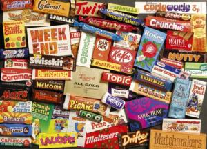 Sweet Memories of the 1970s Candy Jigsaw Puzzle By Gibsons