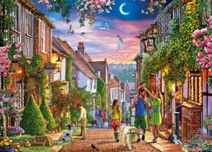 Mermaid Street, Rye Summer Jigsaw Puzzle By Gibsons