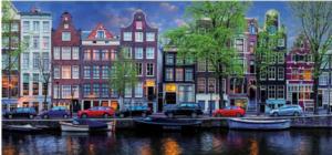 Amsterdam Around the House Panoramic Puzzle By Gibsons