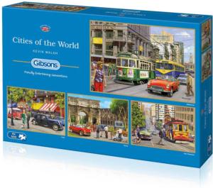 Cities of the World Cities Multi-Pack By Gibsons
