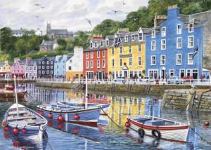 Tobermory Seascape / Coastal Living Jigsaw Puzzle By Gibsons