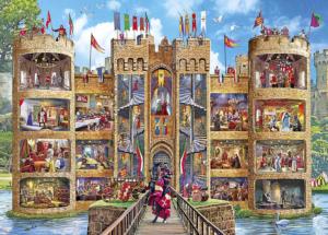 Castle Cutaway Fantasy Jigsaw Puzzle By Gibsons
