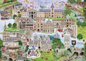 Oxford Europe Jigsaw Puzzle By Gibsons