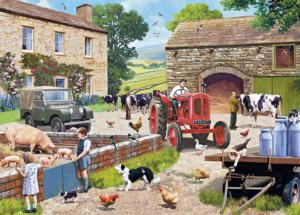 Life on the Farm Farm Jigsaw Puzzle By Gibsons