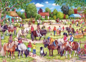 Shetland Pony Club Horses Jigsaw Puzzle By Gibsons