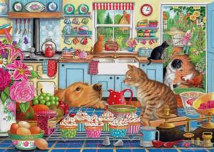 Tempting Treats Dogs Jigsaw Puzzle By Gibsons