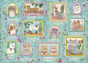 Famous Felines Cats Jigsaw Puzzle By Gibsons