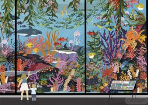 Aquarium Sea Life Jigsaw Puzzle By Gibsons