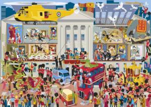 Lifting the Lid - Buckingham Palace Europe Jigsaw Puzzle By Gibsons