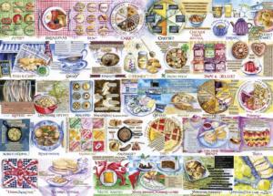 Pork Pies & Puddings Food and Drink Jigsaw Puzzle By Gibsons
